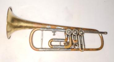 Vintage Messingkorpus Trompete (gebraucht)